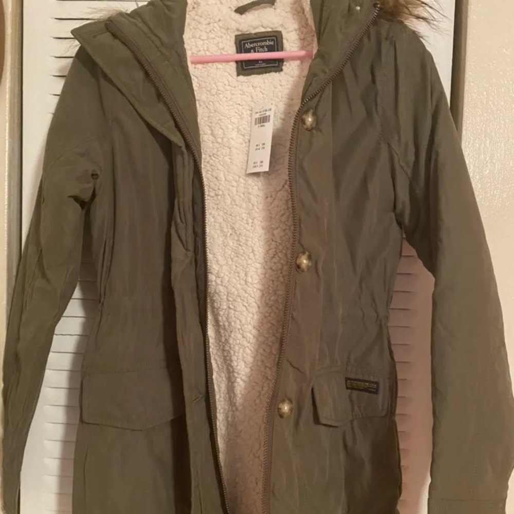 Abercrombie and Fitch Sherpa jacket